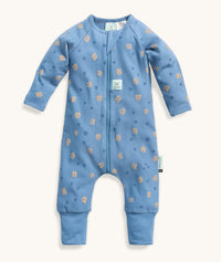 ergoPouch Long Sleeve Romper 1.0 TOG in Petit Pretzel