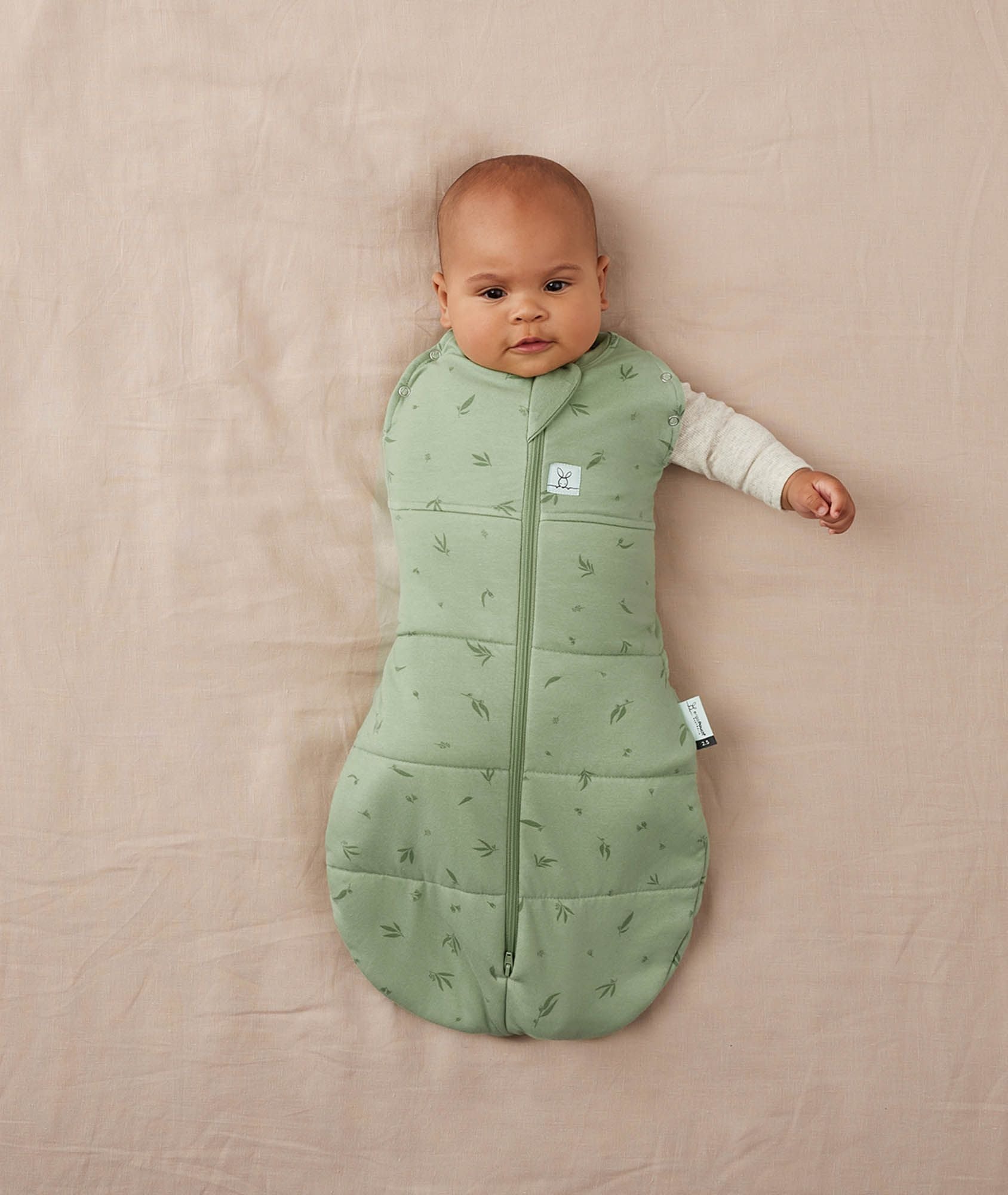 Cocoon Swaddle Sack 2.5 TOG Willow Warm Pouch ergopouch US