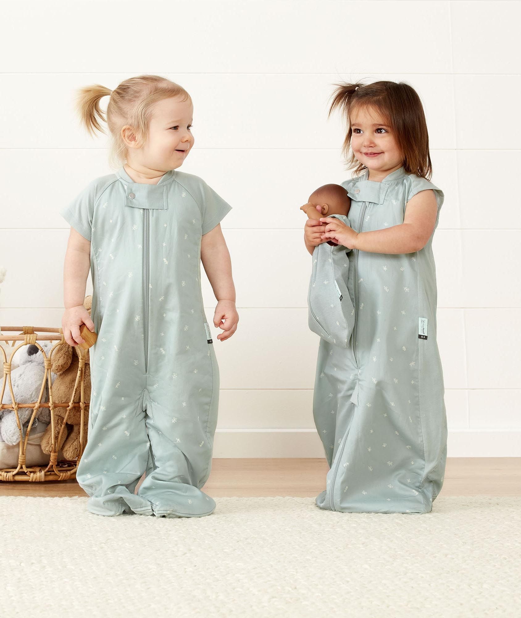 Sleep Suit Sack 0.3 TOG Sage ergopouch US