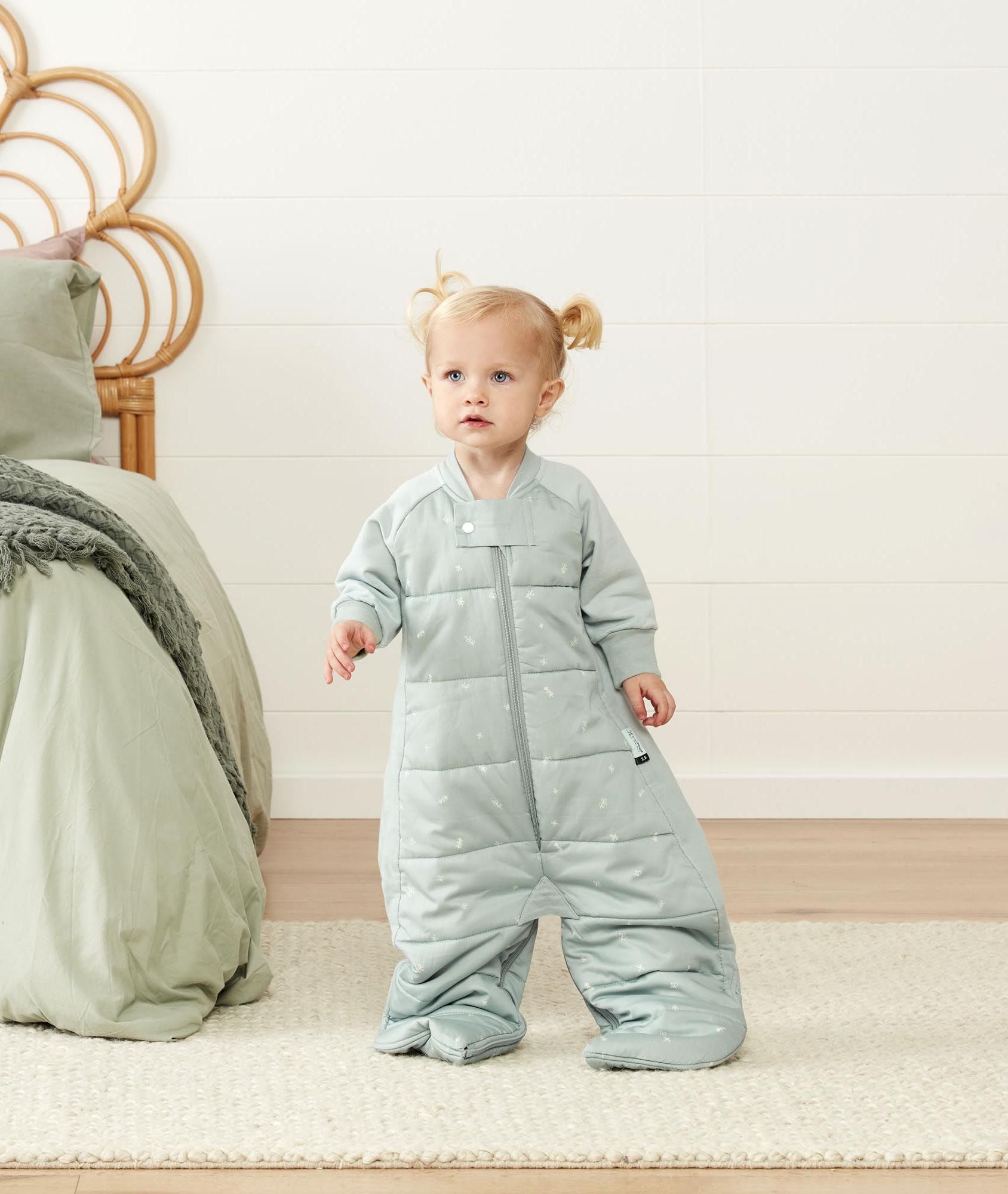 Sleep Suit Sack 2.5 TOG Sage ergopouch US