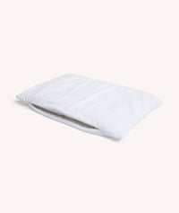 Organic Toddler Pillow Protector  White