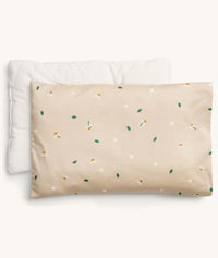 Organic Toddler Pillow and Case Daisy Sprinkle